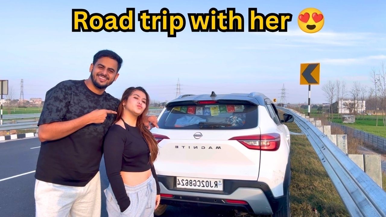 I took a Indonesian girl on road trip to village side 😱 | INDONESIAN GIRL LIFESTYLE IN INDIA