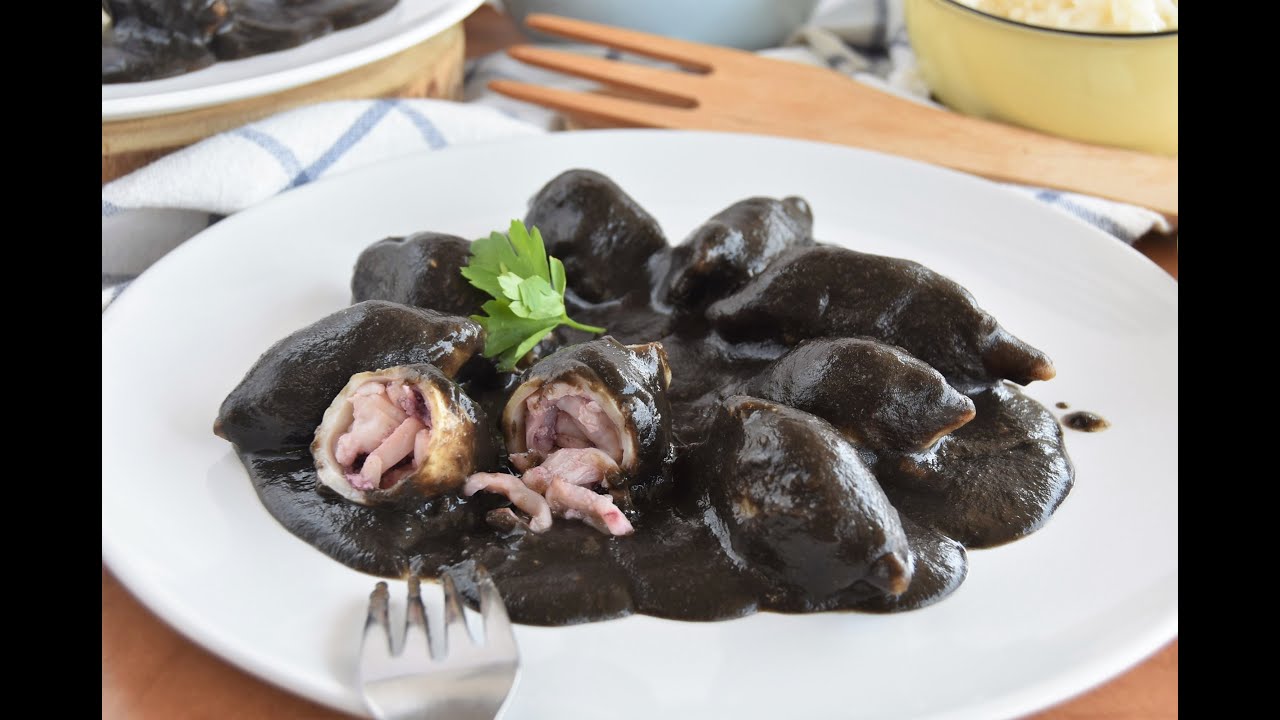 🦑 CHIPIRONES O CALAMARES EN SU TINTA