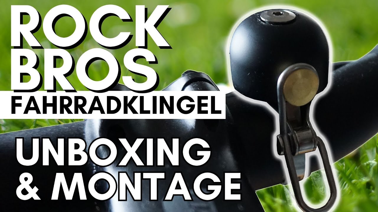 RockBros Fahrradklingel montieren | Test | Unboxing & Montage | Erfahrung | günstige Klingel