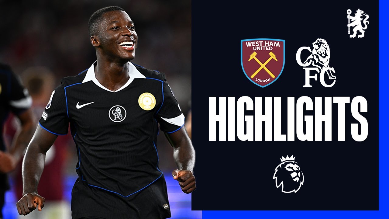 West Ham 1-5 Chelsea | HIGHLIGHTS | Premier League 2025/26