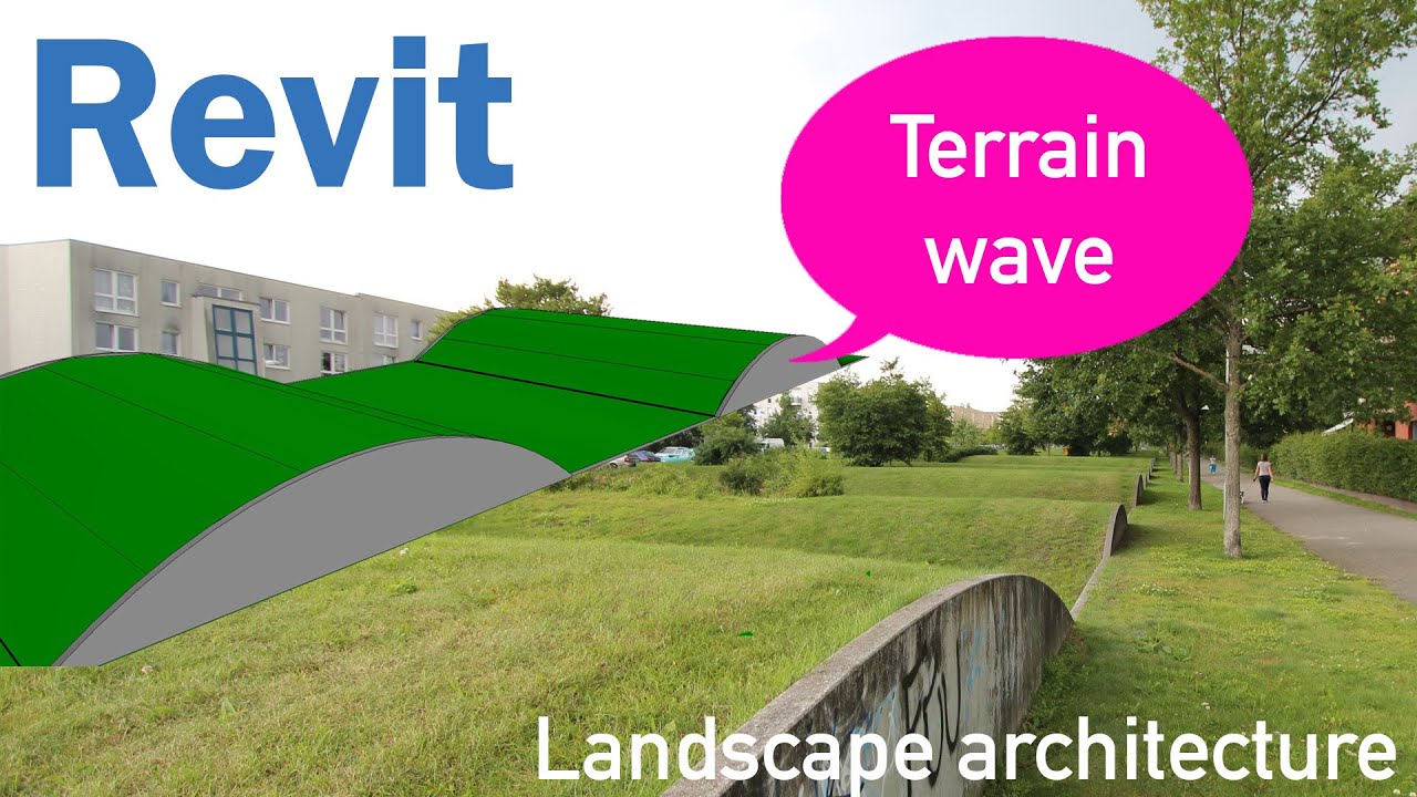 Revit Architecture - Terrain Wave