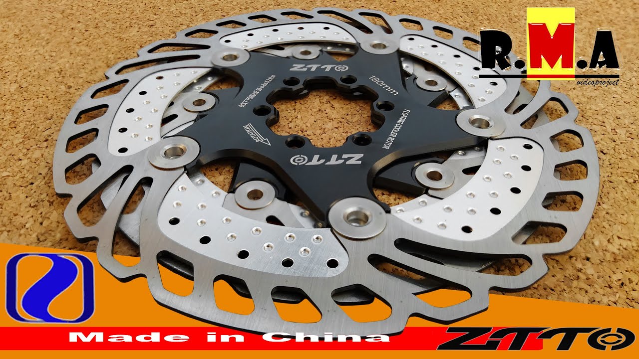 MTB тормозные диски от ZTTO (brake disk for bicycle - Cooling & Floating Rotor) 👲🚵