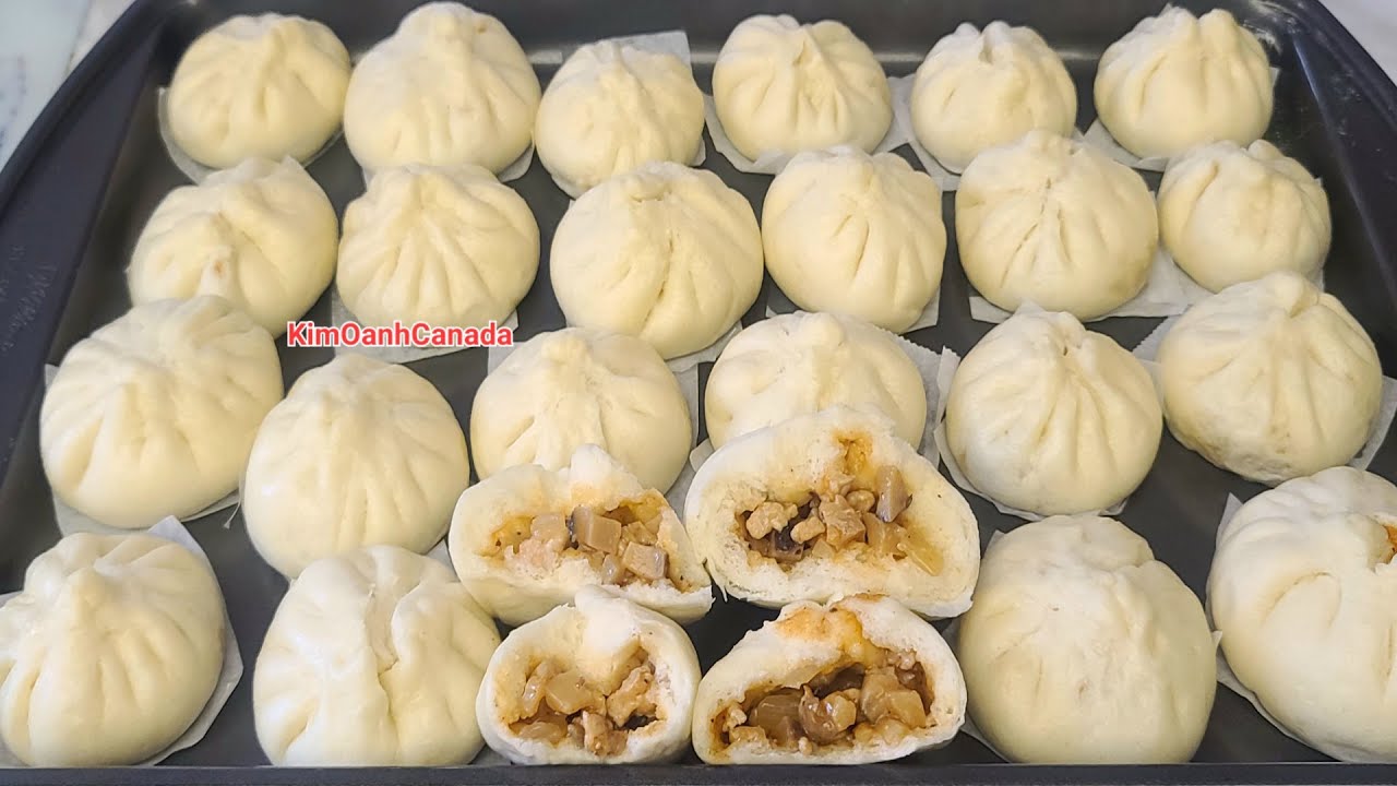 Cách Tự Pha Bột Bánh Bao Trắng Tự Nhiên Mềm Mịn Bằng Bột Mì Đa Dụng