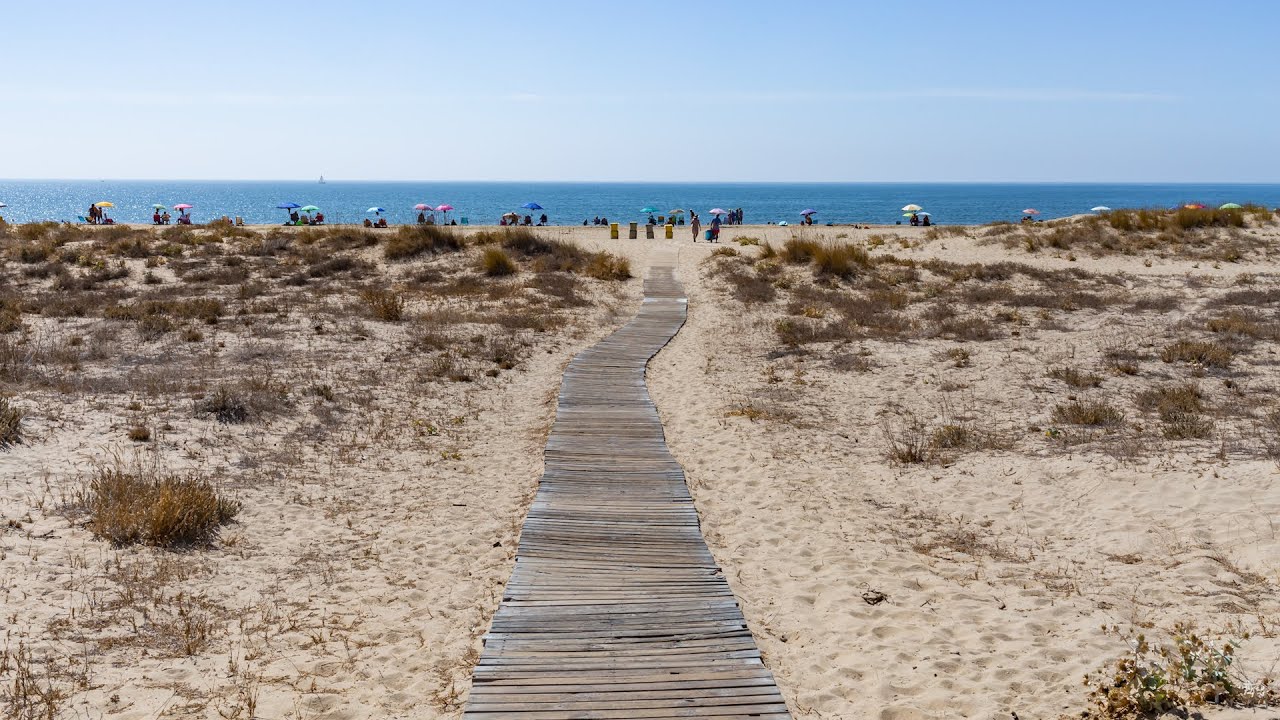 Playa del Parque Litoral en Isla Cristina Huelva