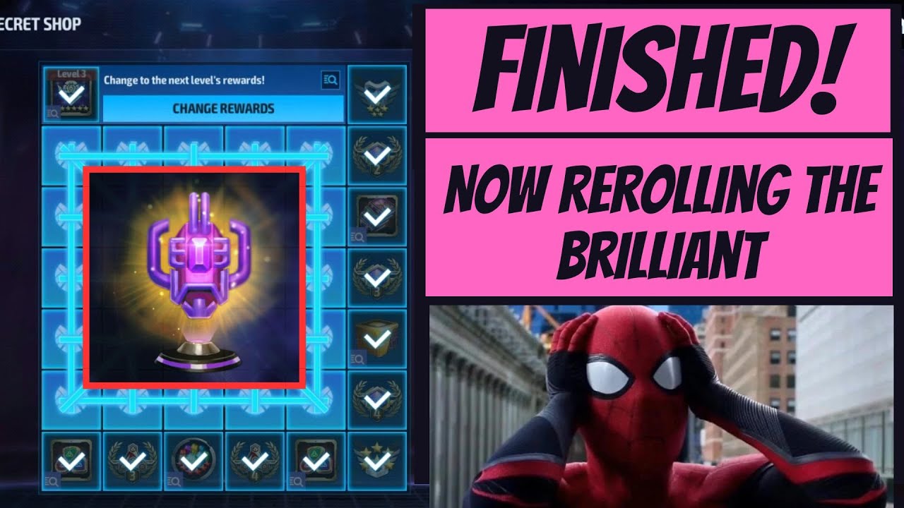 Bingo Finished! Now Re-Rolling the Brilliant Rage 😱