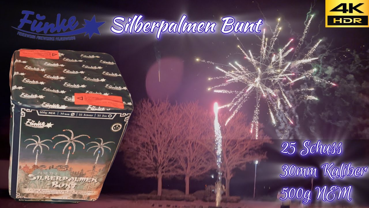 Funke - Silberpalmen Bunt [4K/HDR]
