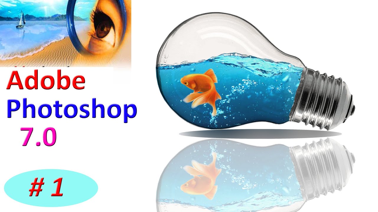 Bulb Photo Editing in Photoshop 7.0   II   Photoshop Tutorial
