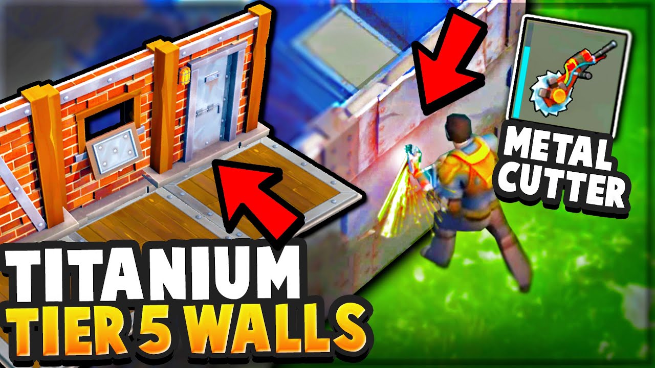 TIER 5 TITANIUM WALLS + METAL CUTTER (Raiding Update) - Last Day on Earth Survival