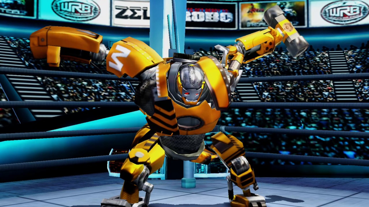 REAL STEEL WRB-STRONG New Robot (Metro Gold vs Midas & Metro & Atom & Zeus) ЖИВАЯ СТАЛЬ