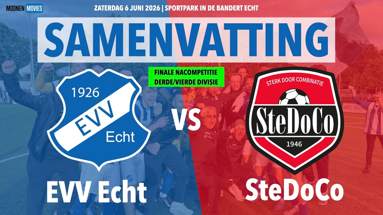 🔥⚽ 𝗘𝗩𝗩 𝗘𝗖𝗛𝗧 𝗣𝗥𝗢𝗠𝗢𝗩𝗘𝗘𝗥𝗧 𝗡𝗔𝗔𝗥 𝗗𝗘 𝗗𝗘𝗥𝗗𝗘 𝗗𝗜𝗩𝗜𝗦𝗜𝗘! | 𝗦𝗔𝗠𝗘𝗡𝗩𝗔𝗧𝗧𝗜𝗡𝗚 𝗘𝗩𝗩 𝗘𝗖𝗛𝗧-𝗦𝗧𝗘𝗗𝗢𝗖𝗢