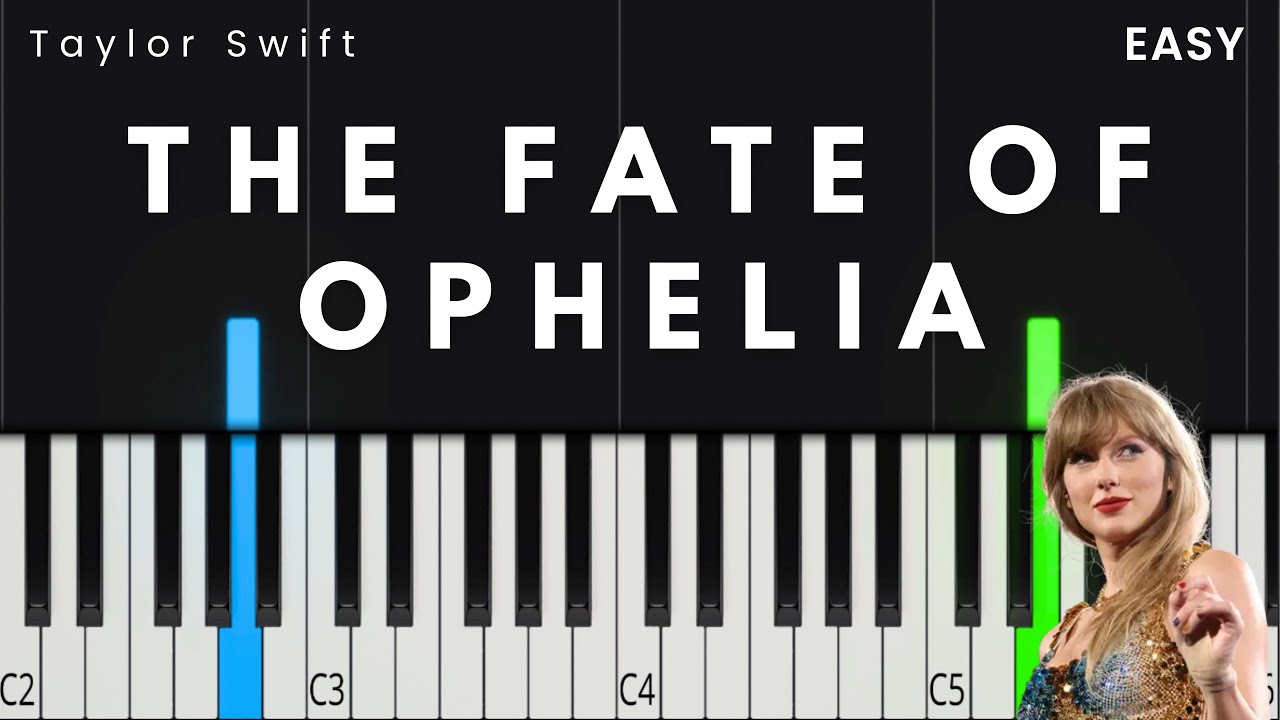 Taylor Swift - The Fate of Ophelia | HARD Piano Tutorial