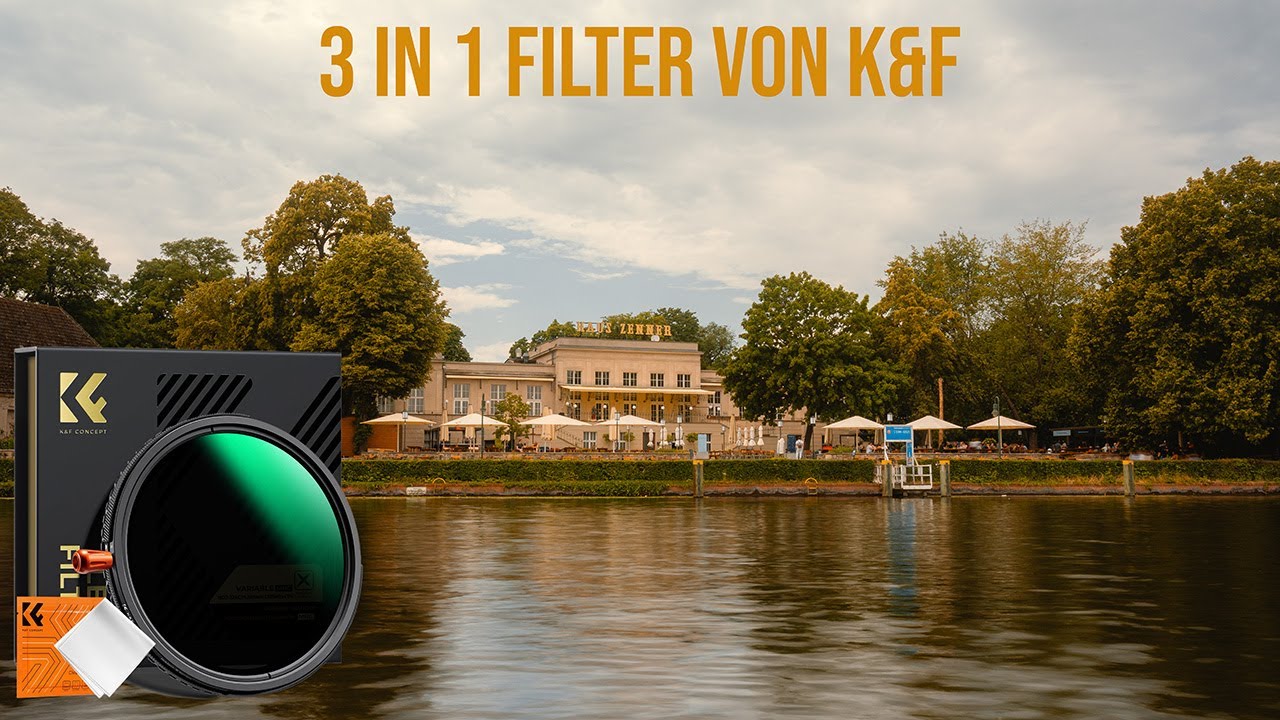 3-1 Filter von K&F CONCEPT - Variabler ND Filter, CPL und Black Mist Filter in einem