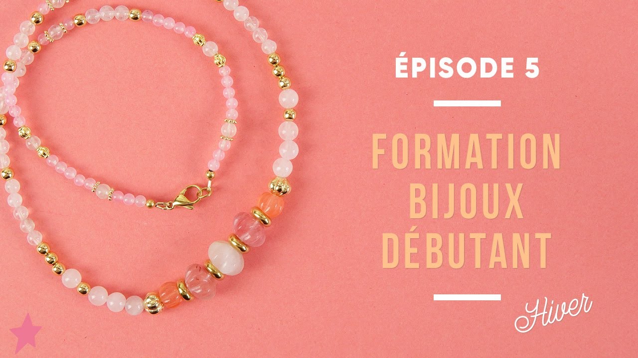 Leçon 5 : Quel fil utiliser pour faire un collier avec des perles lourdes ?