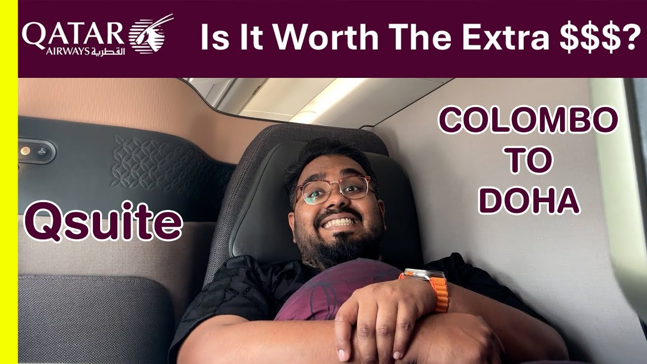 💺 Qsuite Luxury! Qatar Airways 