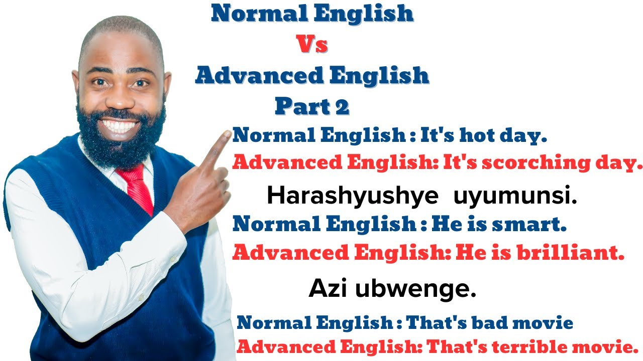 L96: IGA KUVUGA ICYONGEREZA, INTERURO Z'ICYONGEREZA N'IKINYARWANDA ZIGISHA KUVUGA ICYONGEREZA