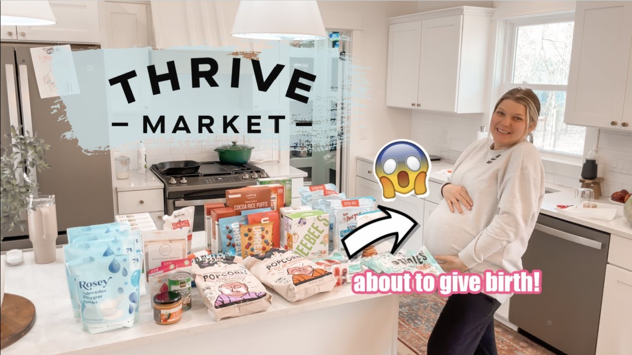 *NEW!* $481 THRIVE MARKET HAUL! // PANTRY STAPLES FOR OUR FAMILY! // Rachel K