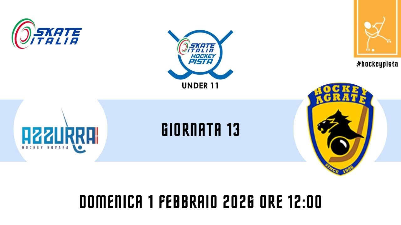 Campionato U11 -  AZZURRA NOVARA A vs GSA AGRATE HOCKEY