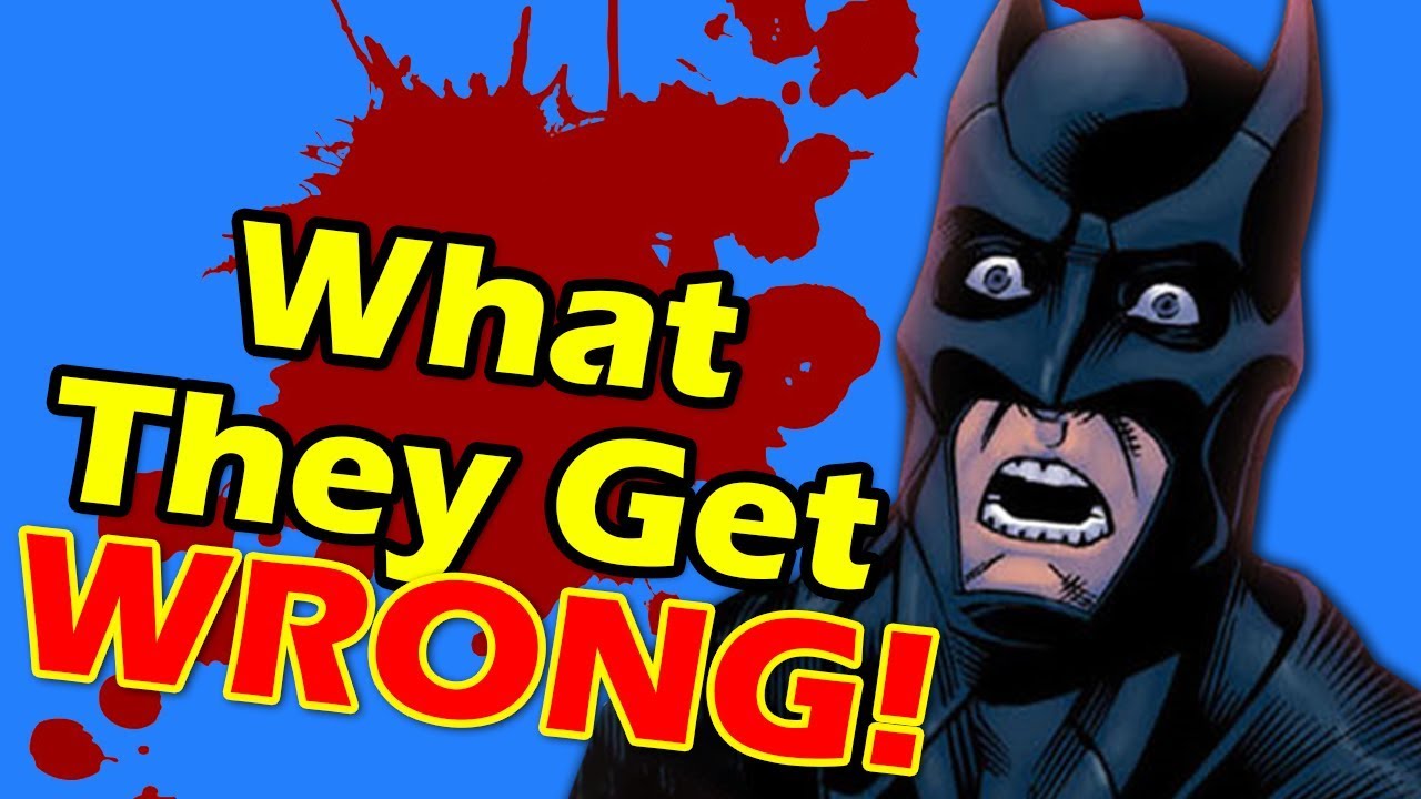 Stuff People Get WRONG About Batman!