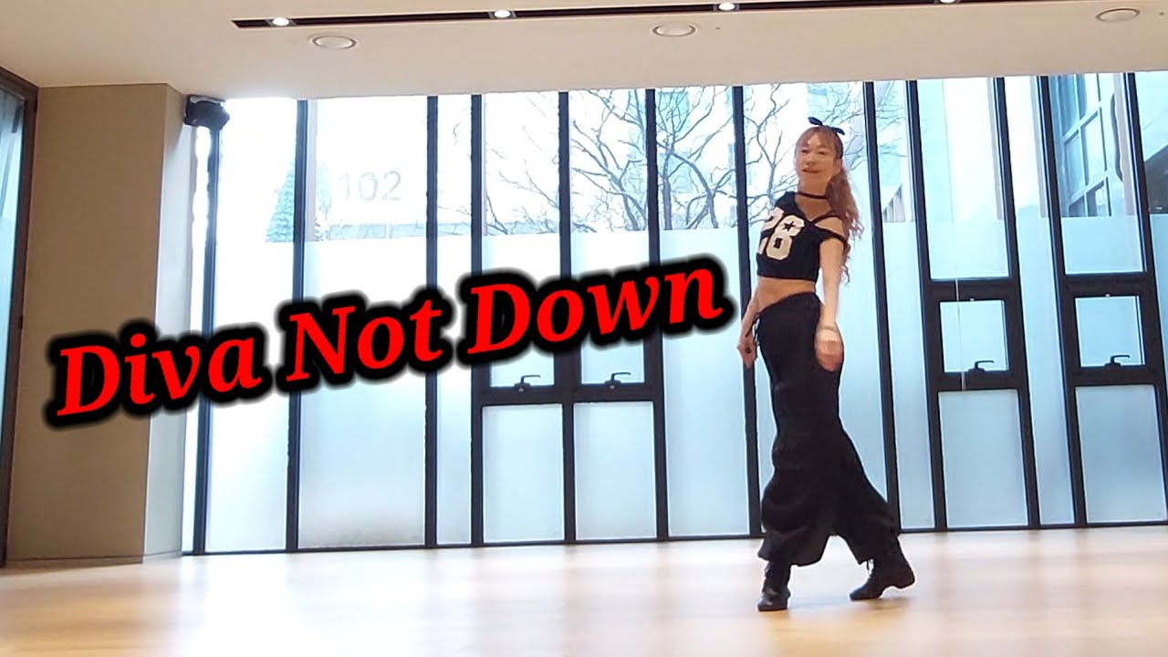 Diva Not Down Linedance/Advanced Phrased/디바 낫 다운 라인댄스/고급 라인댄스/JLDK 성북지부 YouMe라인♡