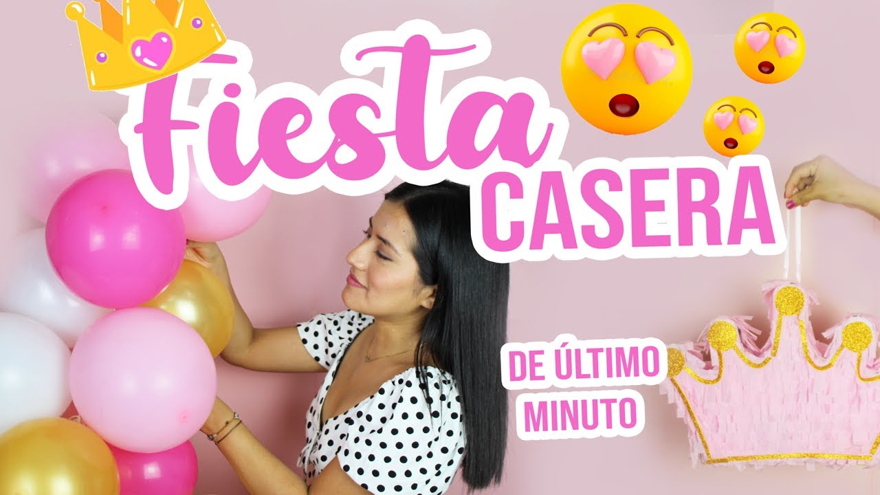 👑 Decoración de fiesta infantil SENCILLA para tu PRINCESA 👑