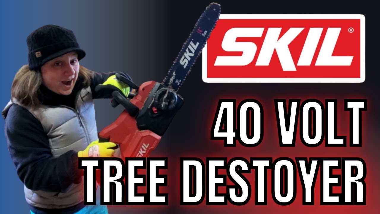 WHY People LOVE the 40v SKIL Power Core Chainsaw