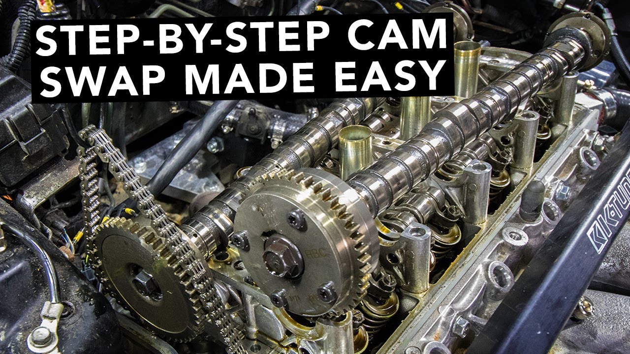 How To Swap Honda K20 K24 K-Series Camshafts