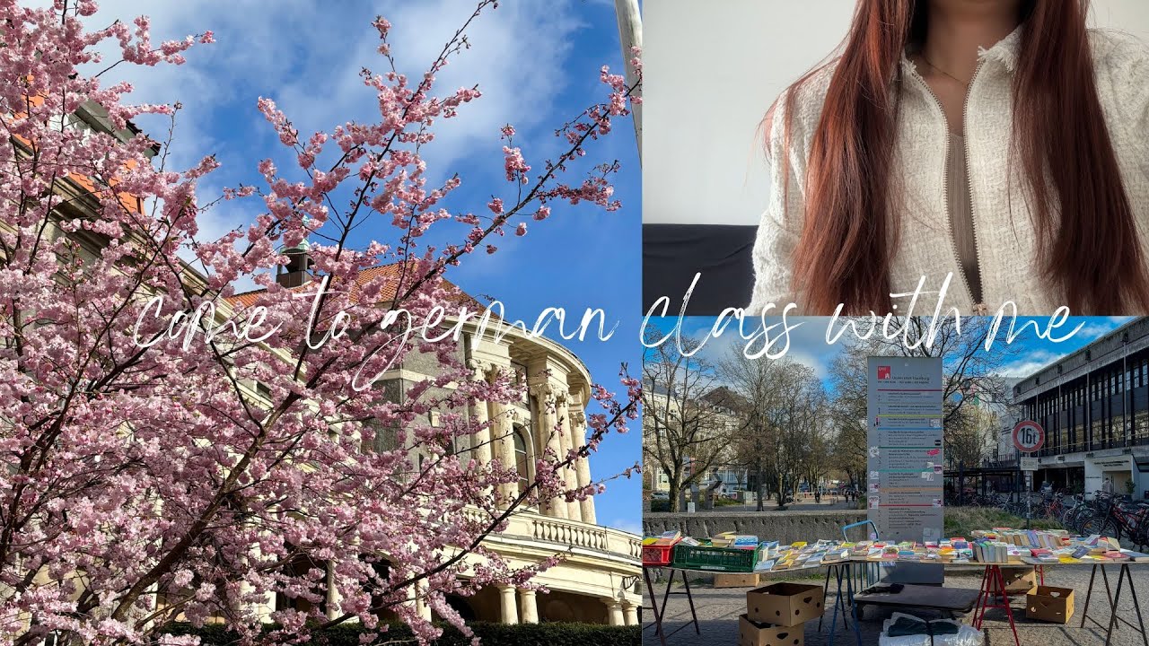 come to german class with me | phd life in germany