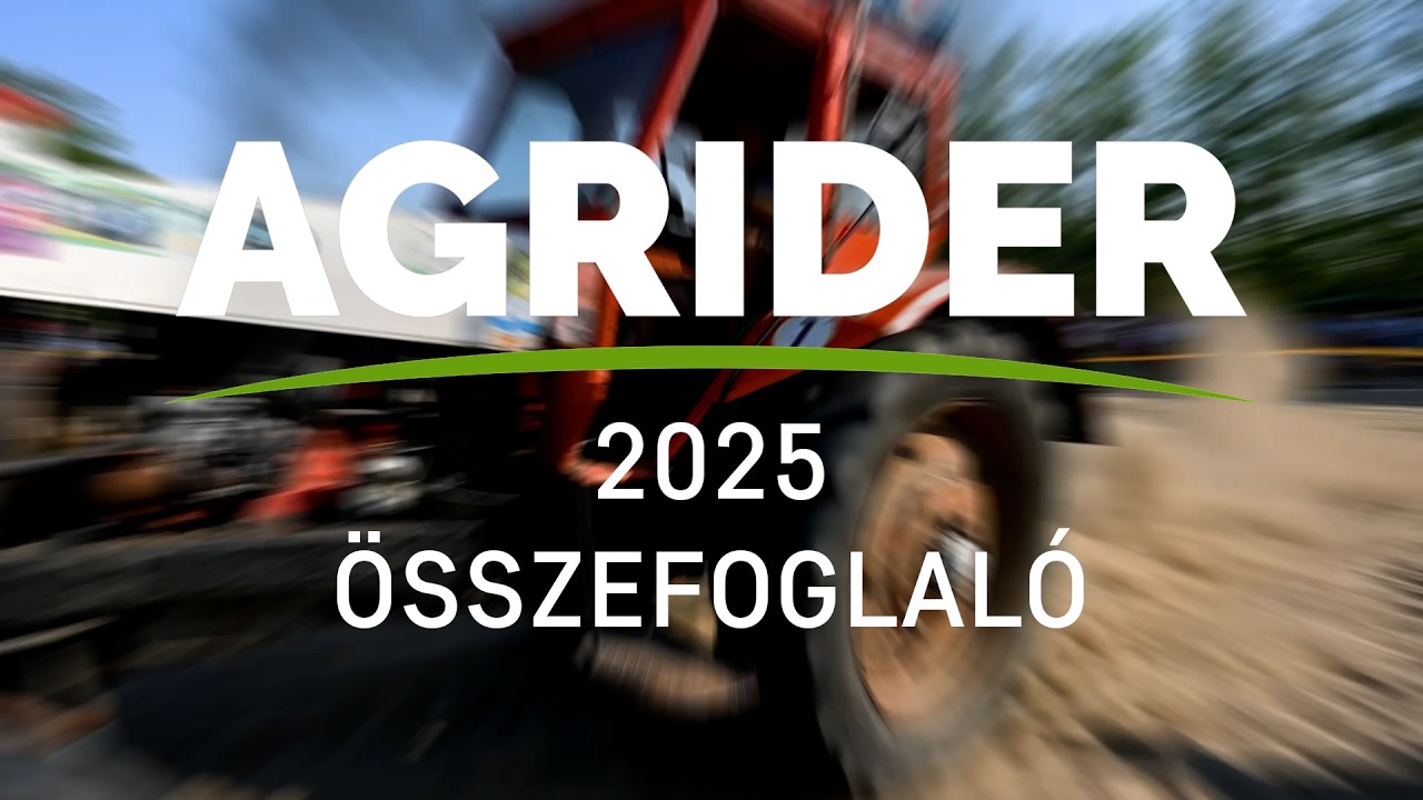 2025-&ouml;s &eacute;v&uuml;nk | Agrider Zrt.