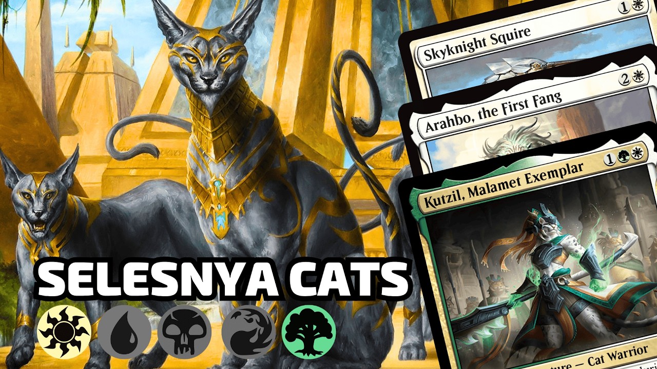 🟢⚪AWESOME Cats Upgrade (78% Winrate) | MTG Arena Selesnya Standard