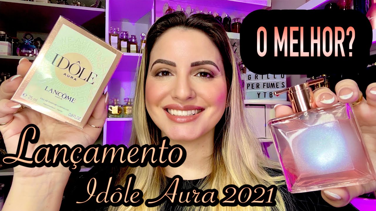 LANÇAMENTO IDÔLE AURA LANCÔME 🌸🌊