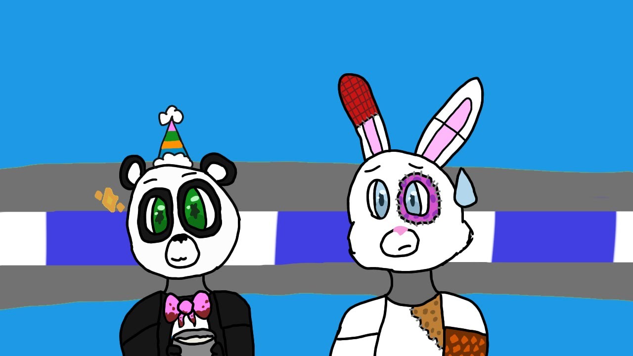 Pandy Drinks Glue | Minecraft Fnaf Inspired Rp