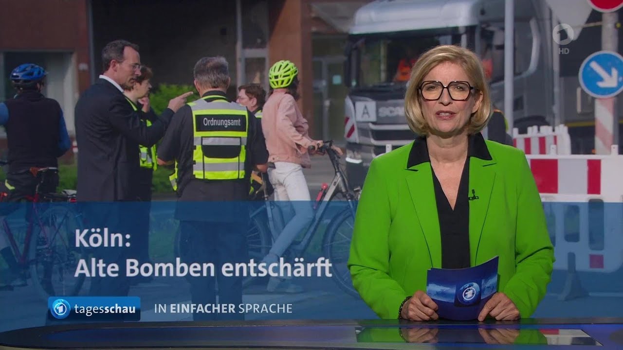 tagesschau in Einfacher Sprache 19:00 Uhr, 04.06.2025
