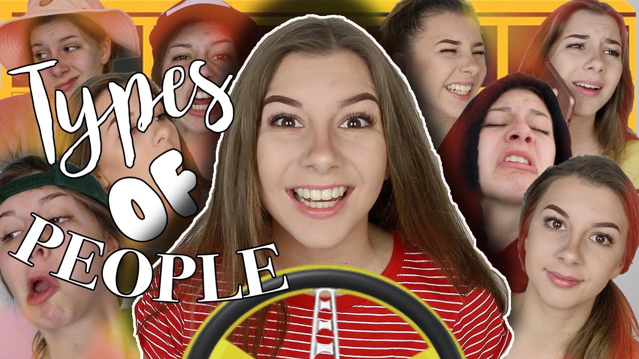 ТИПЫ УЧАЩИХСЯ В ШКОЛЬНЫХ АВТОБУСАХ! || Georgia Productions