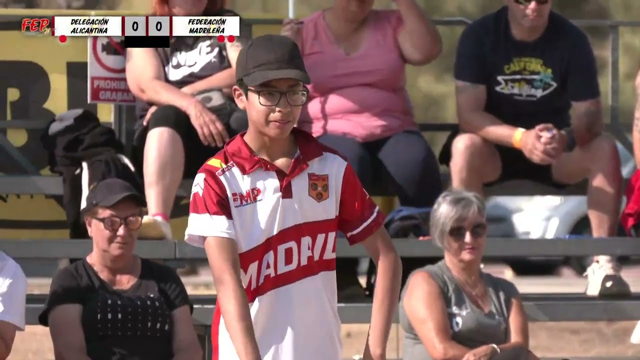 Del. Alicantina vs Fed. Madrileña - FINAL Campeonato de España Tripleta Juvenil (Isla Cristina)