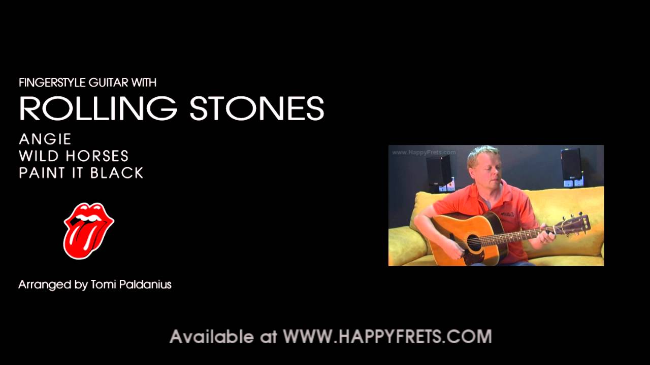 Fingerstyle Guitar With Rolling Stones DVD at HappyFrets.com (AS-020)