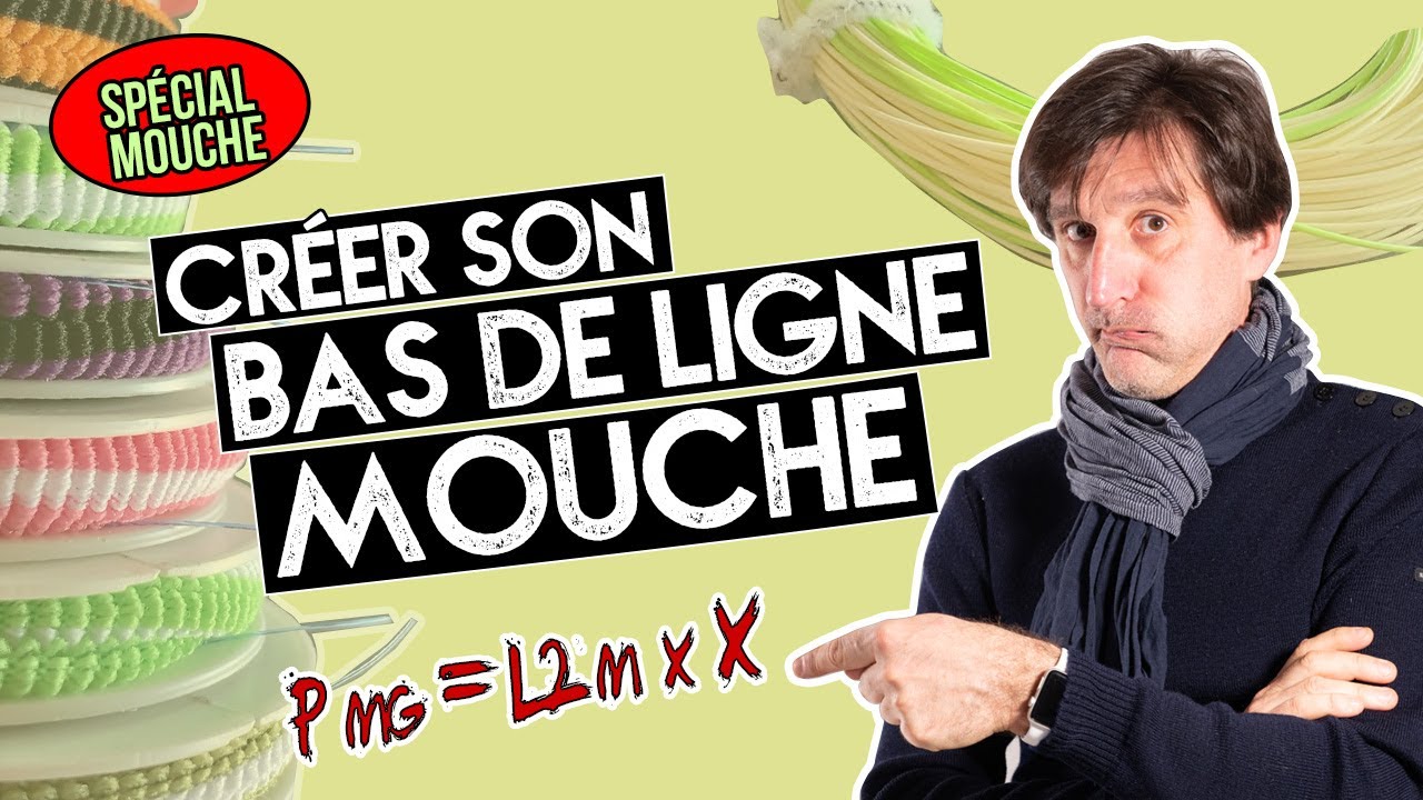 Les soies et bas de ligne pour la peche à la mouche