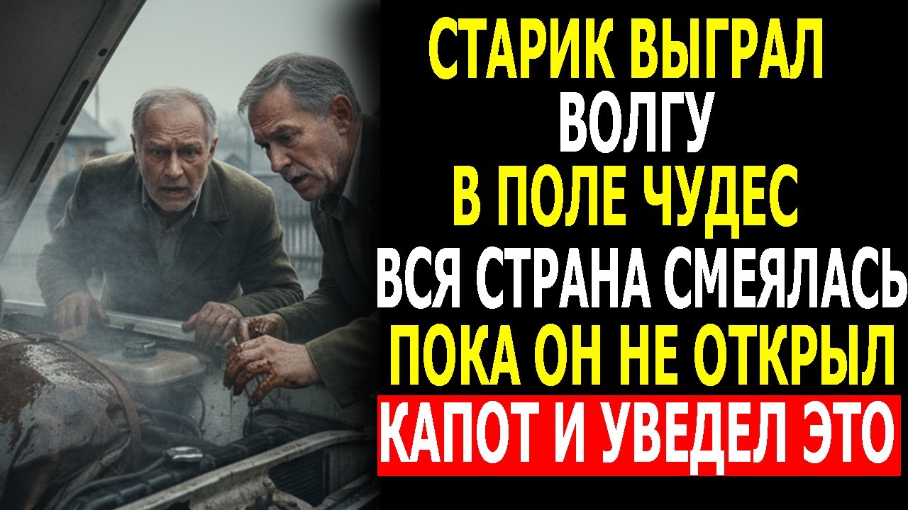 Старик Выиграл «Волгу» в «Поле чудес» — Вся Страна Смеялась, Пока он не Открыл Капот…