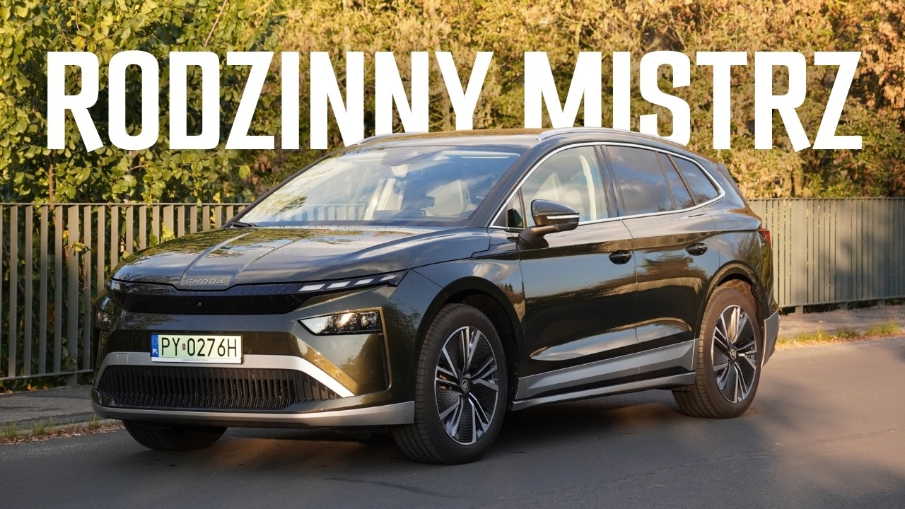Nie sądziłem, że NOWA Skoda Enyaq 85 to tak DOBRE AUTO RODZINNE! - Irokez