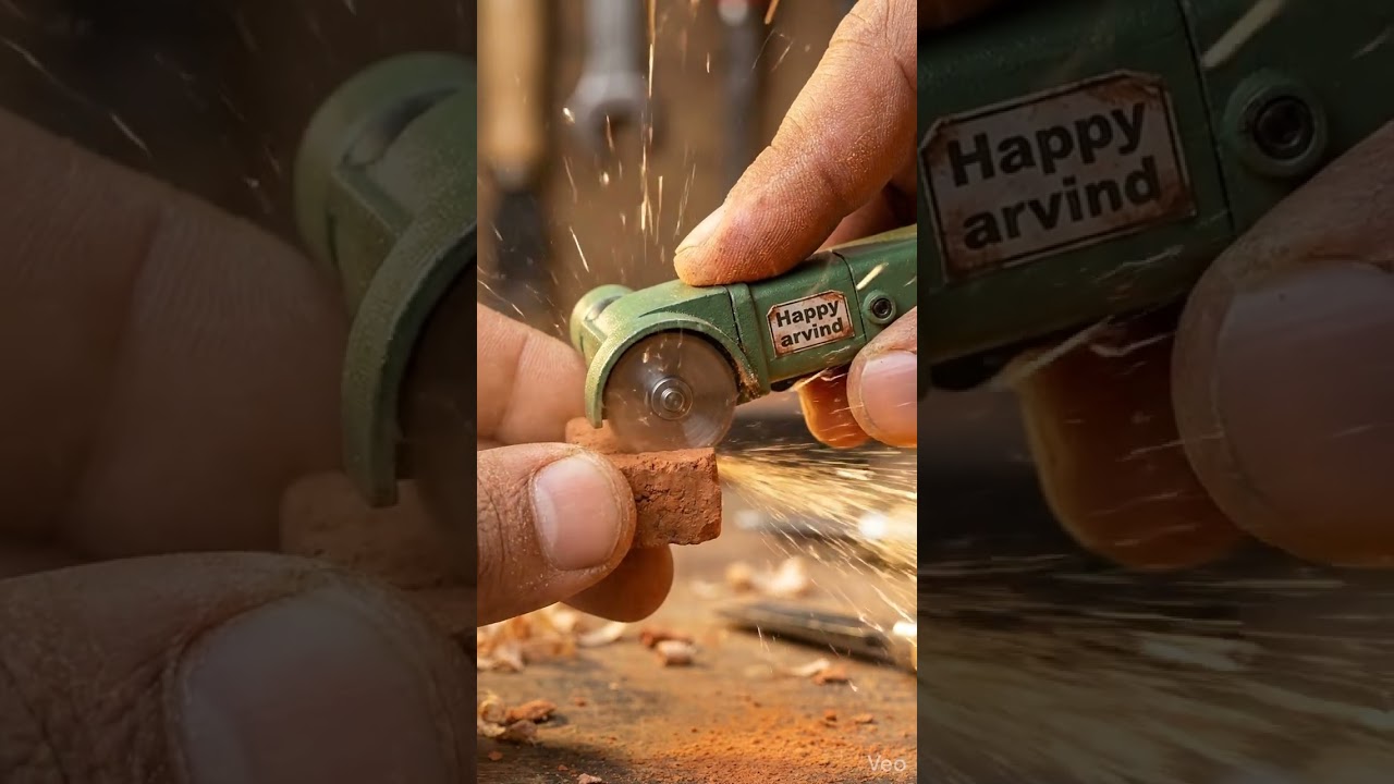 Mini Brick Cutting Machine | Tiny Blade Huge Power 😱