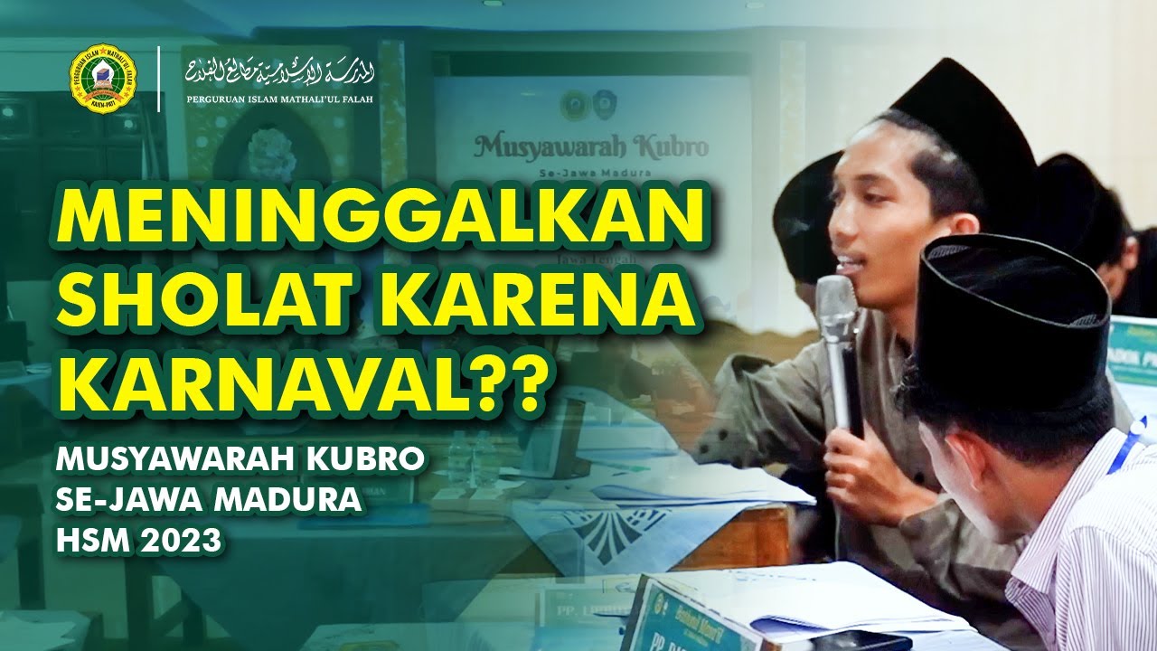 Perdebatan Hukum Jama' Sholat karena Karnaval