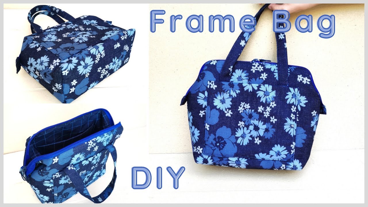 Wire Frame Bag Tutorial - How To Make Frame Bag - Cara Membuat Doctor Bag