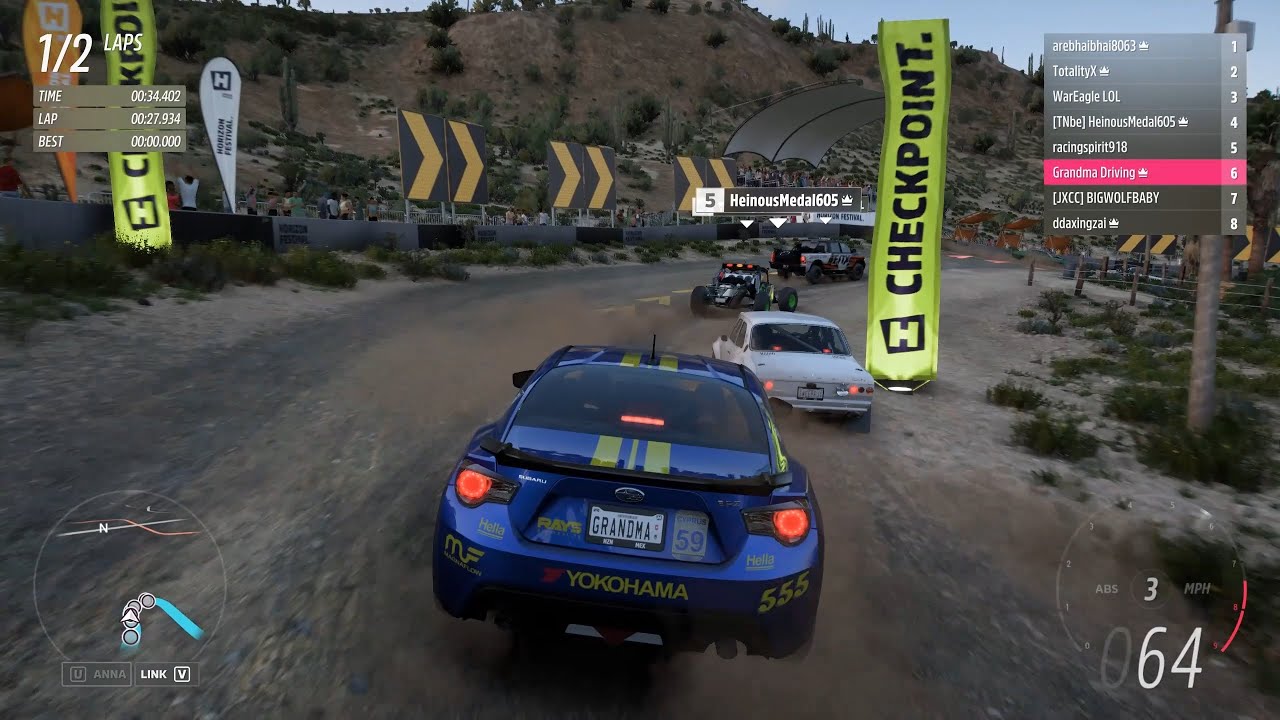 Forza Horizon 5 - Here Is The Subaru BRZ That Defeated The Cheater (B-Class Dirt)