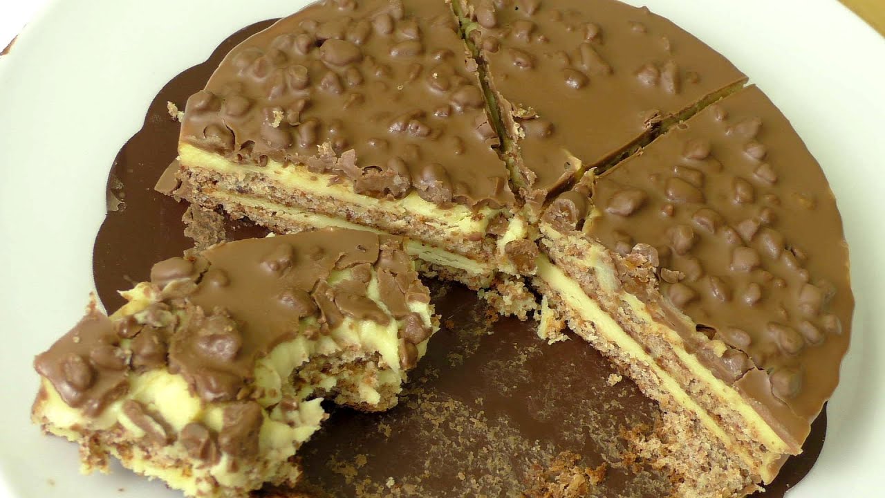 Daim & Milka Almondy Cake from Sweden