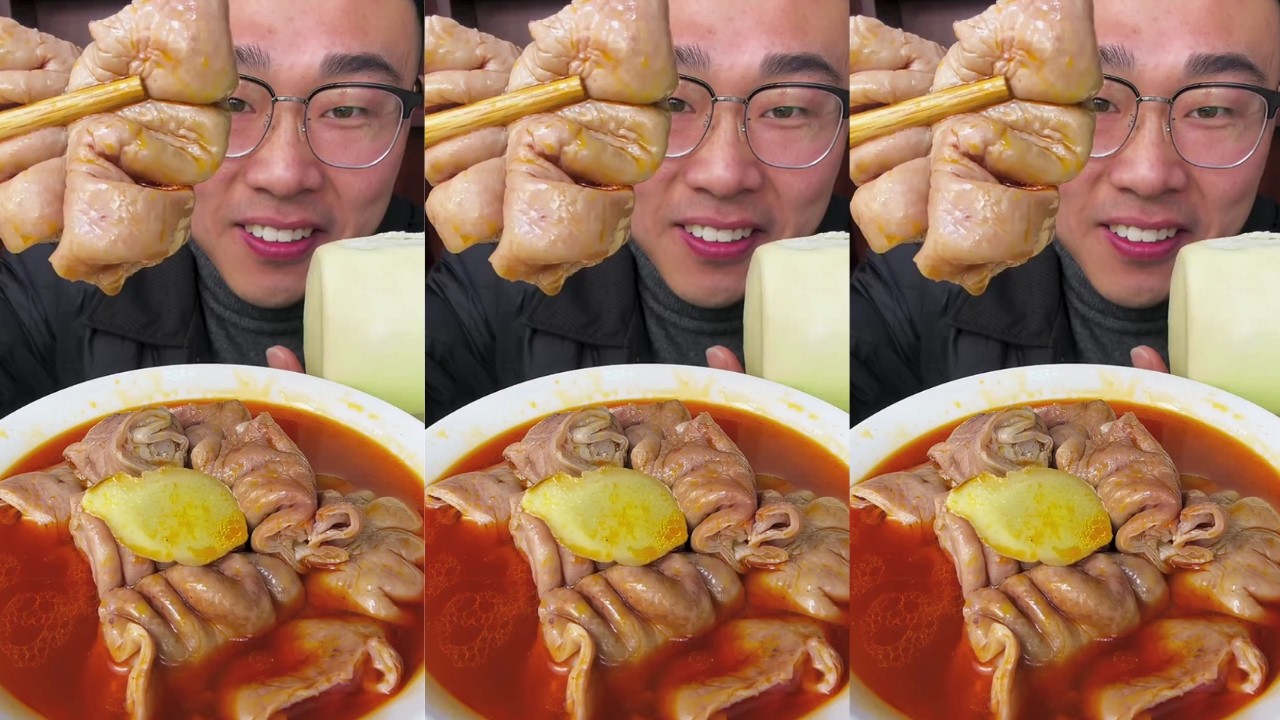 Let’s Eat Long Spicy Braised Pork Intestines So Tender and Fragrant