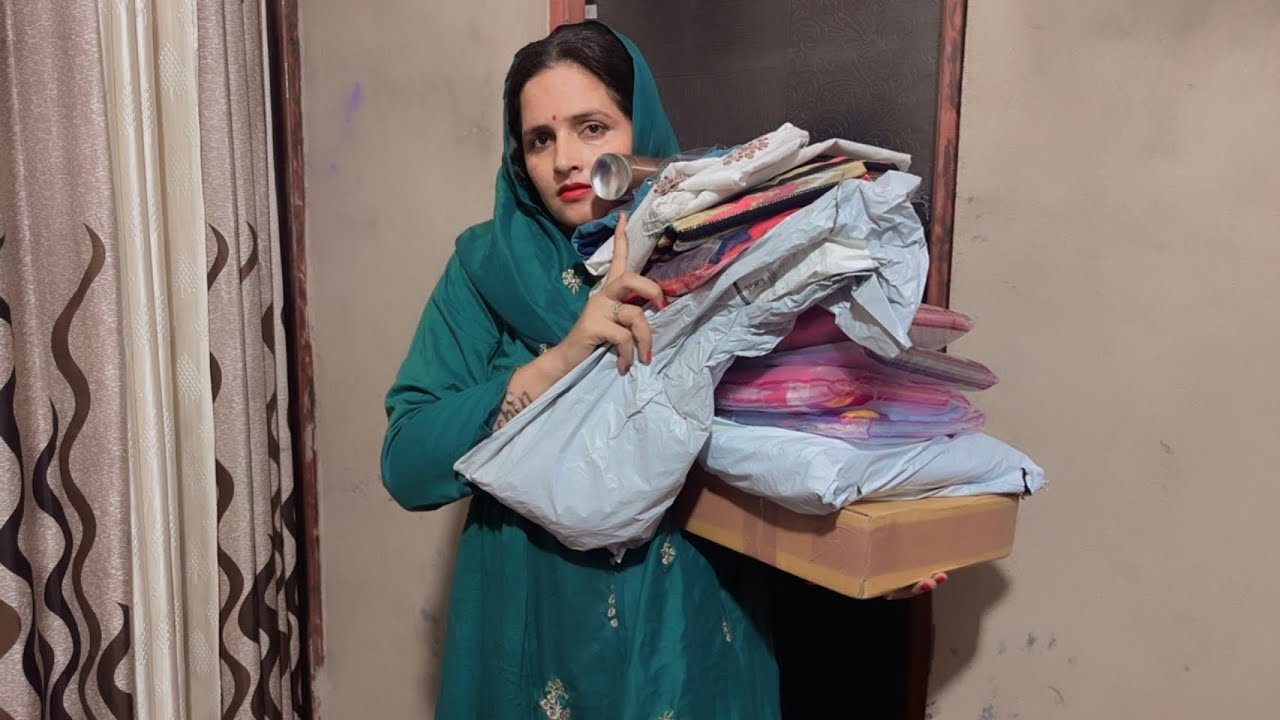 Aisa special Kya Tha Aaj? Seema Ne Itni Saari shopping kyun Ki? New block, Seema Sachin Meena.❤️‍🔥