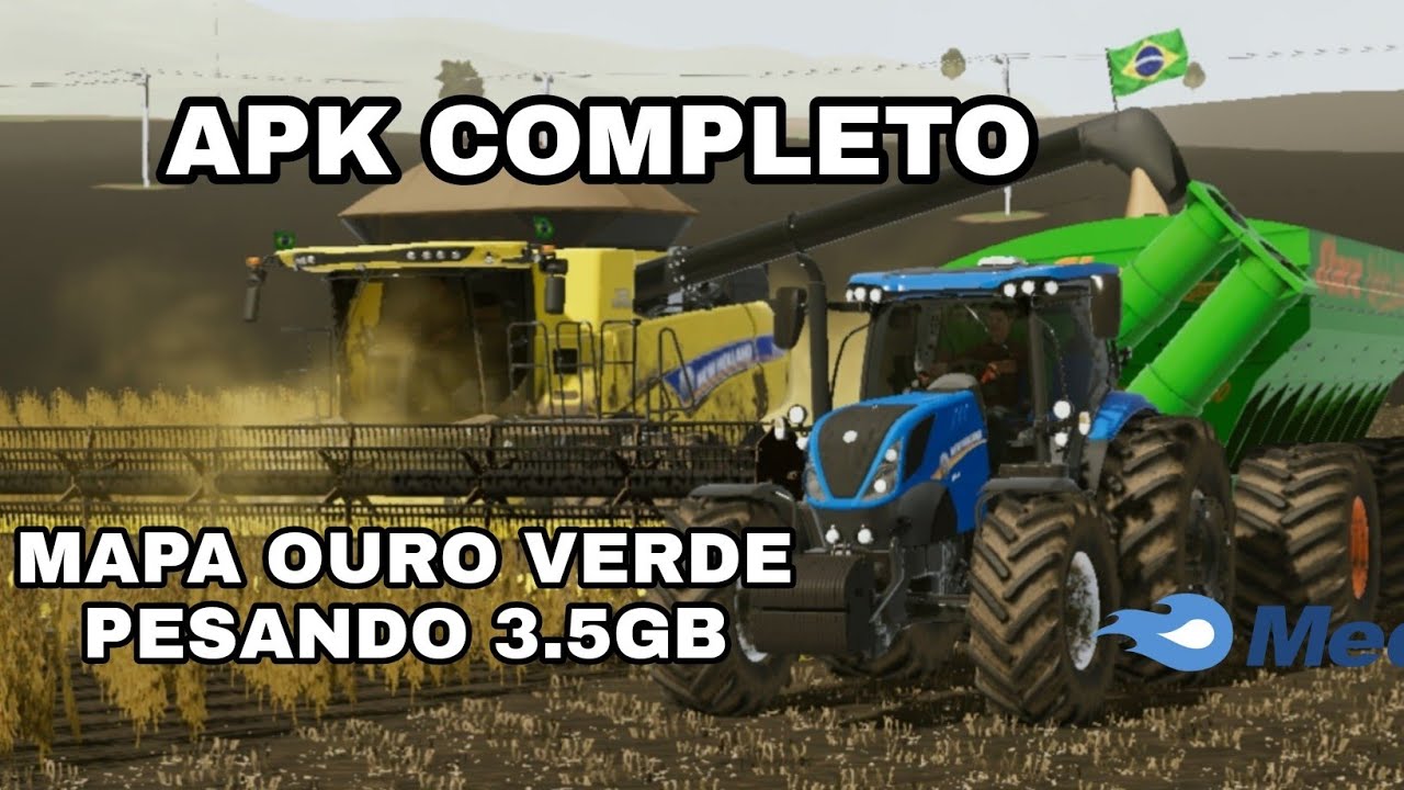 🔰SAIU FS20 COM MODS MAPA OURO VERDE PESANDO 3.5GB COMPLETO!🔰