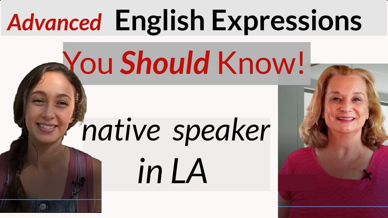 Advanced English Practice - Idioms and American Accent  (Megan Part 4)