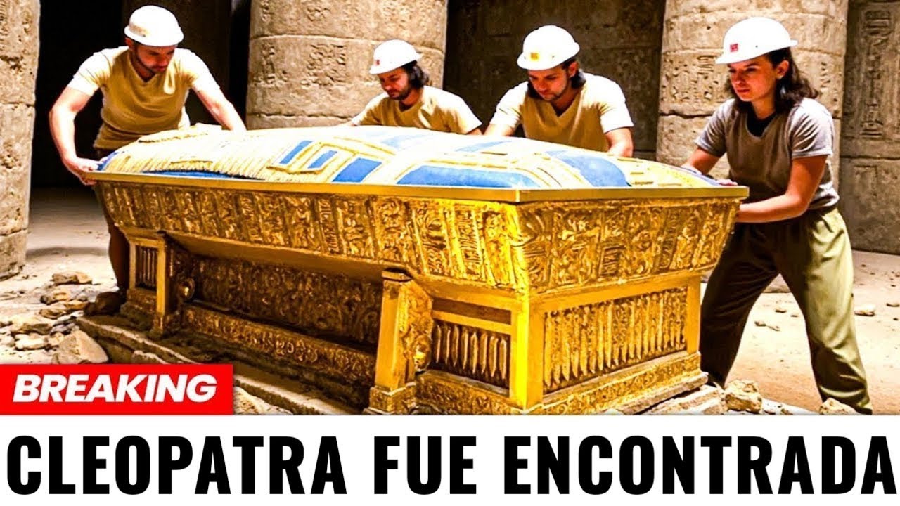 Científicos finalmente abren la tumba perdida de Cleopatra: Lo que encontraron conmocionó al mundo