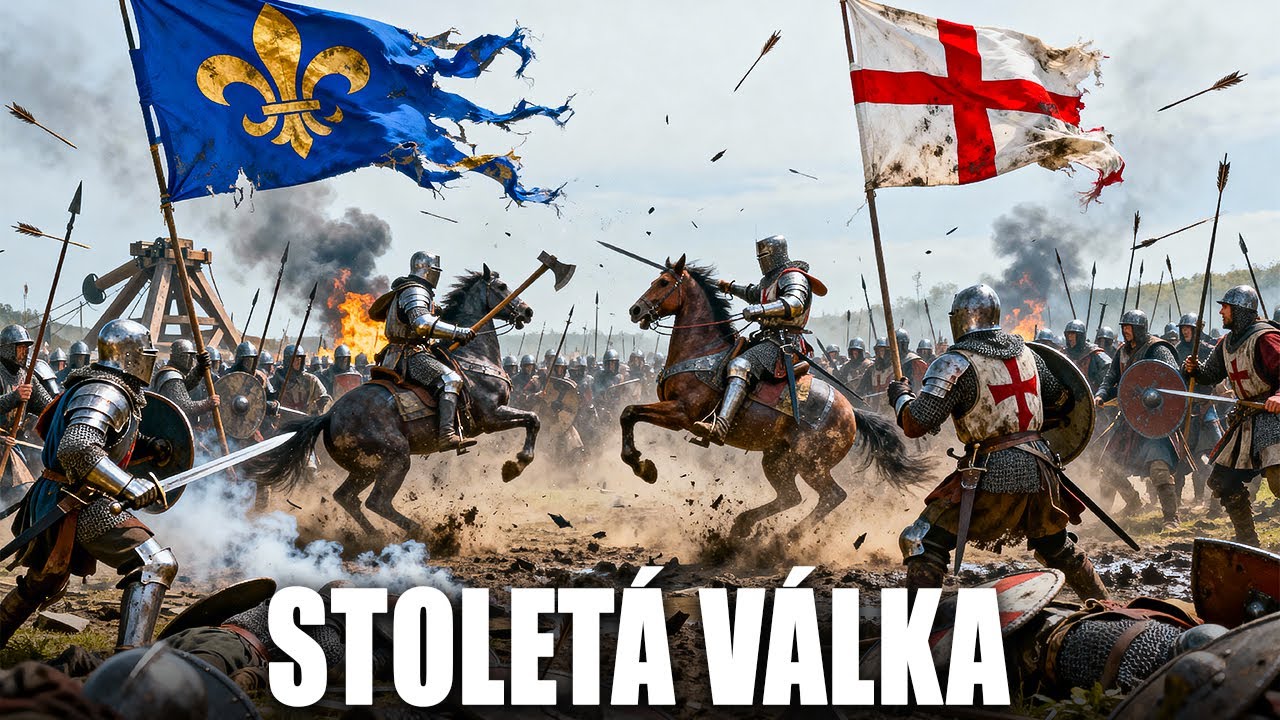 Stolet&aacute; v&aacute;lka: Francie vs. Anglie