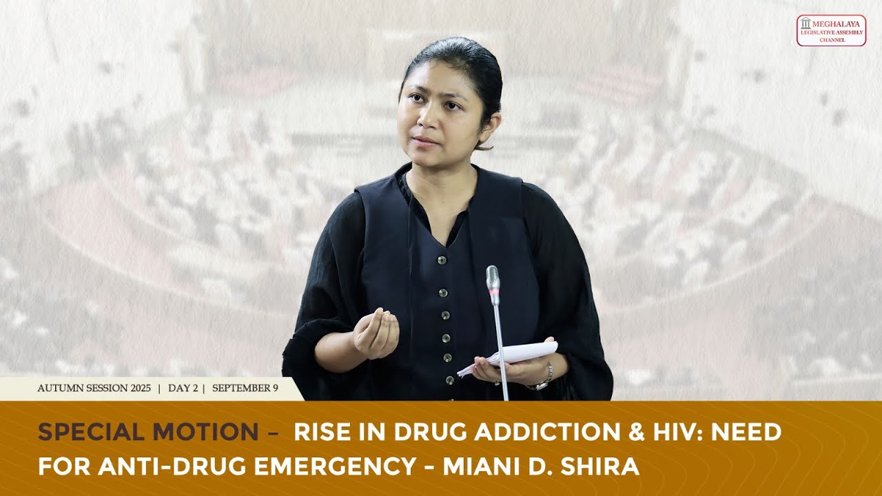 Special Motion: Rise in Drug Addiction & HIV Need for Anti Drug Emergency: Miani D Shira